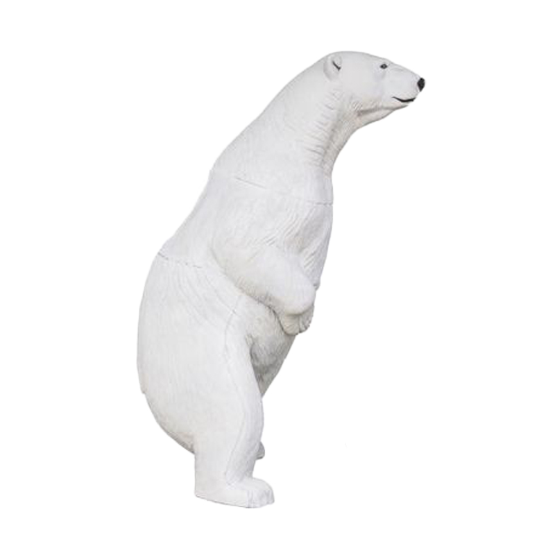 Natur Foam 3D Ziel Eisbär