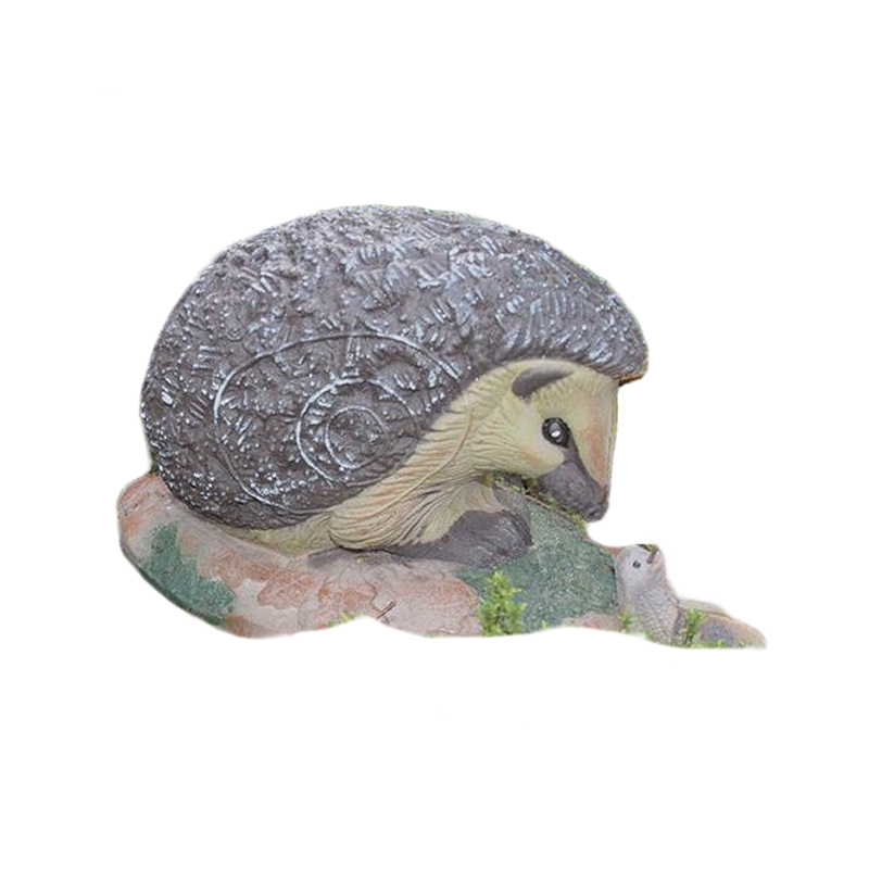 Natur Foam 3D Ziel Igel mit Schnecke