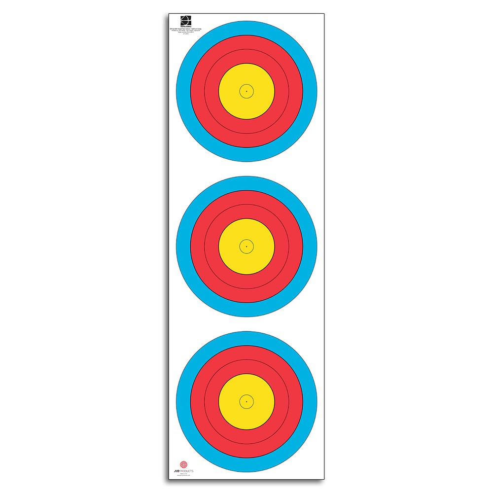 JVD Zielscheibenauflage FITA 3x20cm Vertical Compound