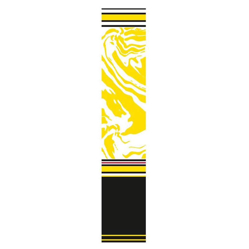 Bearpaw Arrow Wrap Zebra Yellow, White Bearpaw Arrow Wrap Zebra Yellow, White