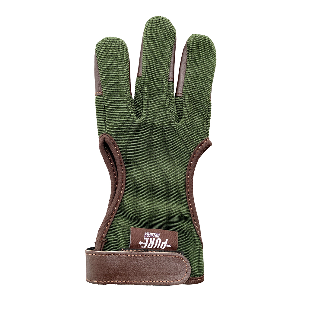 Pure Archery Shooting Glove Green
