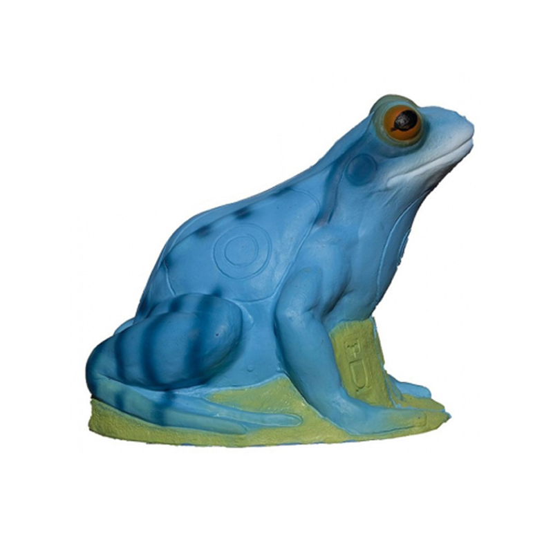 3D Ziel Frosch blau