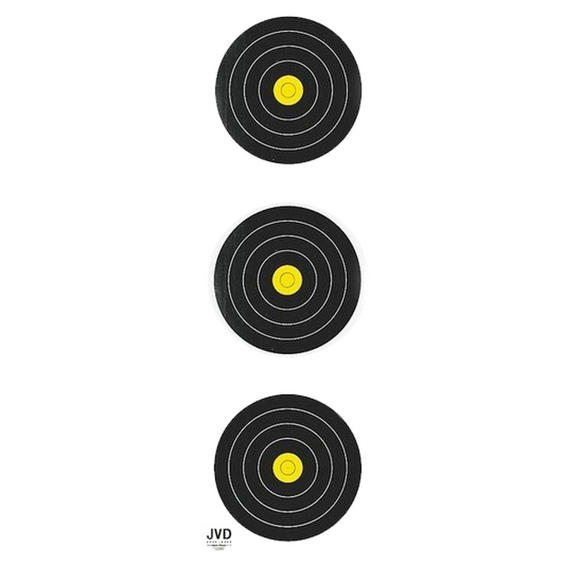 Zielscheibenauflage Feld 3x20 cm Vertikal