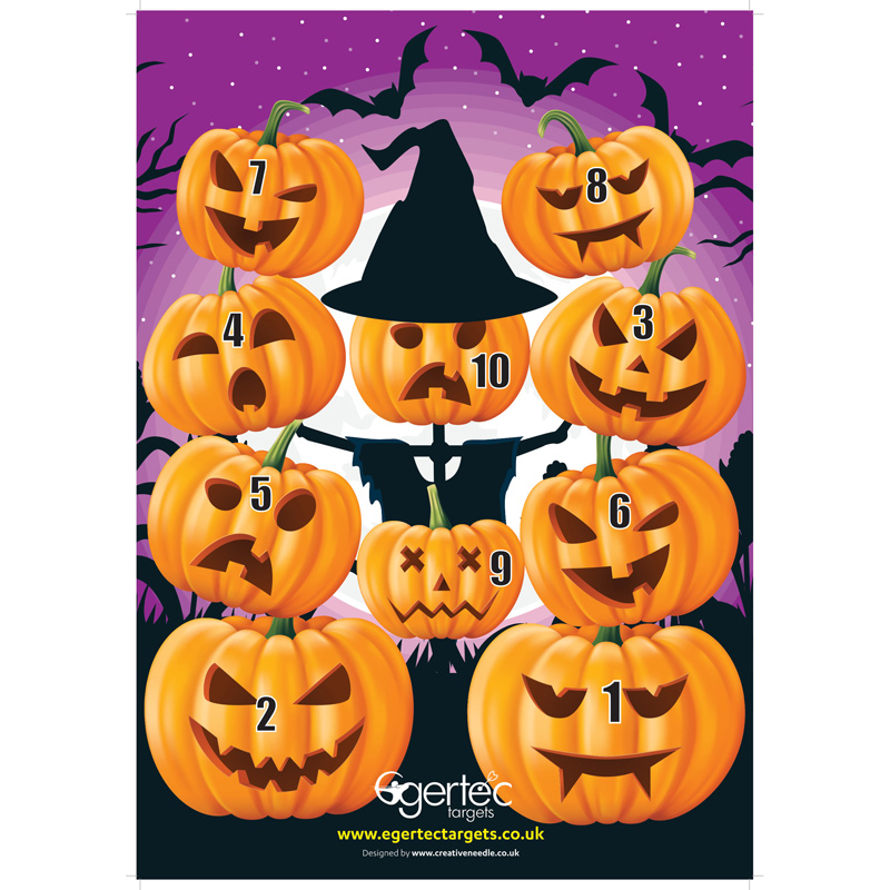 Egertech Halloween Auflage Kürbisse