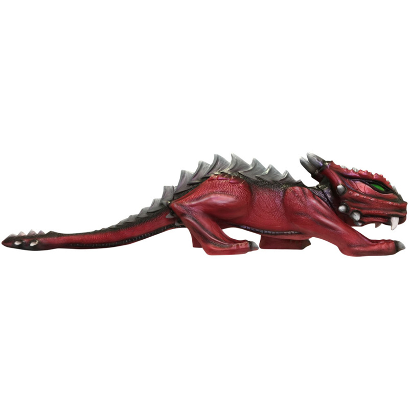 MM Crafts 3D Ziel Kleiner Drache Rot