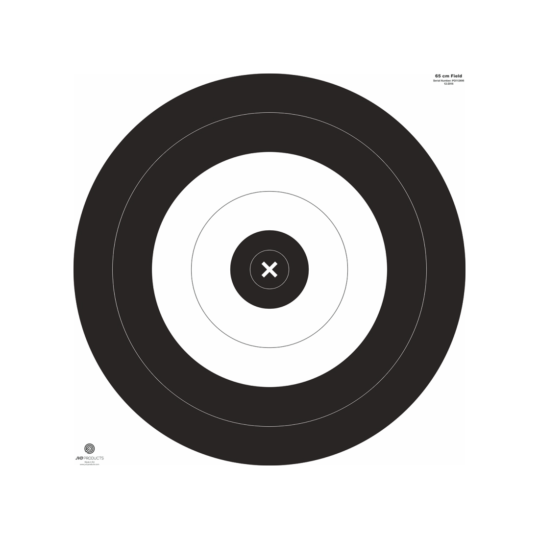 JVD Zielscheibenauflage IFAA Feld - 65cm