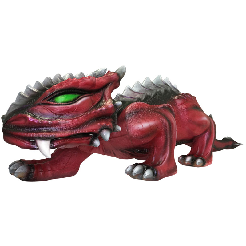 MM Crafts 3D Ziel Kleiner Drache Rot