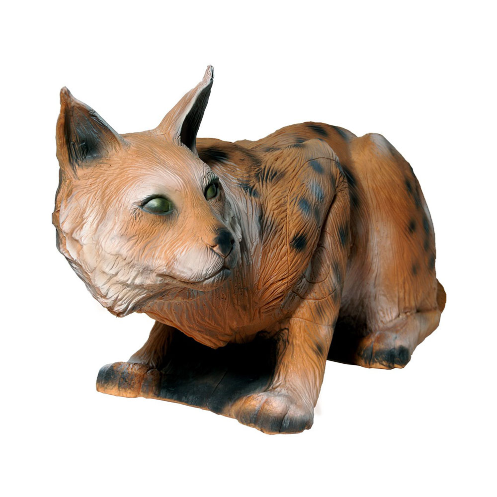 Longlife 3D Ziel Sitzender Luchs