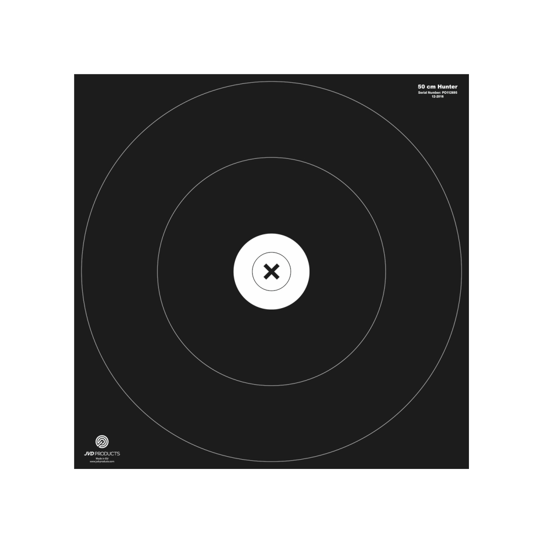 JVD Zielscheibenauflage IFAA Hunter - 50cm