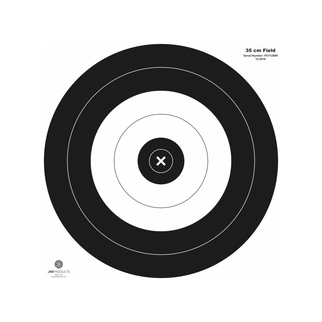 JVD Zielscheibenauflage IFAA Feld - 35cm