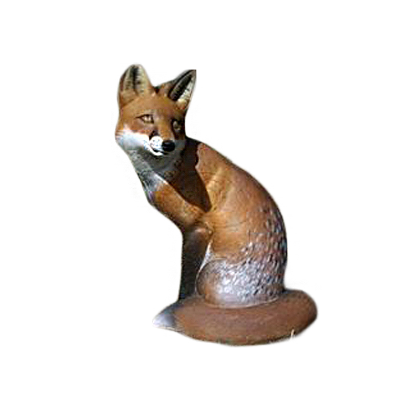 Natur Foam 3D Ziel Sitzender Fuchs