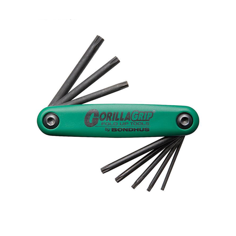 Bondhus “GorillaGrip” Inbusschlüssel Folding Set (Torx) - Small