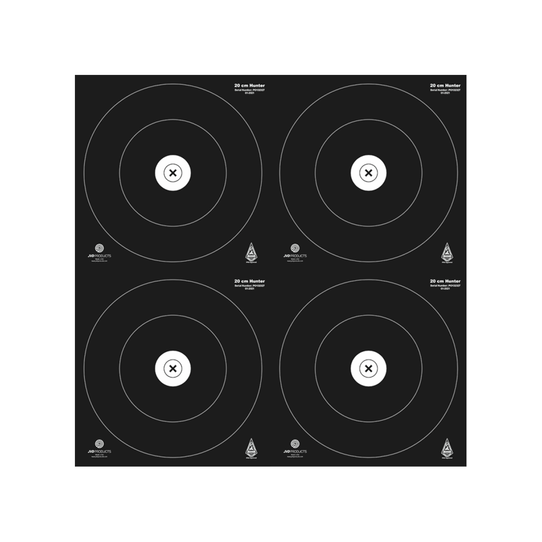 JVD Zielscheibenauflage IFAA Hunter - 4x20cm