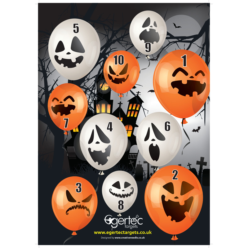 Egertech Halloween Auflage Ballons
