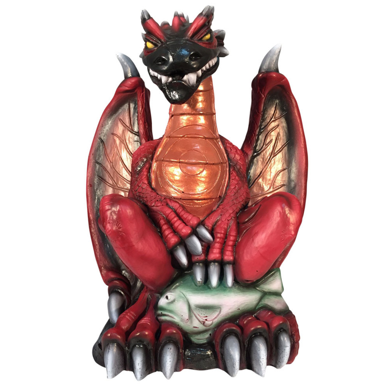 MM Crafts 3D Ziel Großer Drache Rot